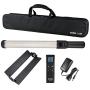 Godox LC500 LED Video Light Wand LED Light Stick Handheld Fill Light Photography with Remote Control,Dual Color Temperature(5600K/3300K),Built-in Lithium Battery