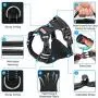 TIANYAO Dog Harness No Pull Reflective Oxford Material Soft Pet Vest Adjustable for Large Dogs Easy Control Harness with Dog Collar (XL)