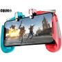 CQLEK 2 in 1 Mobile Remote Controller Gamepad Holder Handle Joystick Triggers for PUBG L1 R1 Shoot Aim Button for iOS and Android