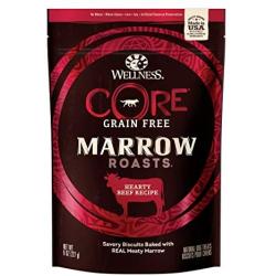 Wellness Core Marrow Roasts Natural Grain Free Dog Treats, 8-Ounce Bag