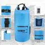 NIUJNE Waterproof Dry Bag 20L Floating Dry Backpack with Waterproof Phone Case Fishing Boating Kayaking Swimming Surfing Rafting Gifts for Men and Women