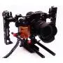 Shootvilla Sony A7II A7rII A7sII Camera cage with Two Handles for Handheld Working + Rod Adapter