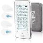 Tens Unit Electro EMS Muscle Stimulator for Pain Relief, Touch Screen Dual Channels with Independent 24 Modes, Rechargeable Pulse Massager with10 Electrodes Pads for Neck Back Arms Chronic Pain