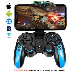 MODESLAB Wireless Bluetooth Gamepad Mobile Game Controller Joystick Video Games Controller Compatible with iOS Android iPhone Tablet PC/TV Box Perfect for The Most Games