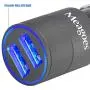 Meagoes Fast USB Car Charger Adapter, with Dual Smart Ports, Compatible for Apple iPhone 8/X/Plus/7/6s/6, Ipad Pro/Mini, Samsung Galaxy S9 Plus/S9/S8/S7, Note 9/8, Google Pixel, Moto Z, LG G7/V40, HTC Meagoes Fast USB Car Charger Adapter, with Dual Smart Ports, Compatible for Apple iPhone 8/X/Plus/7/6s/6, Ipad Pro/Mini, Samsung Galaxy S9 Plus/S9/S8/S7, Note 9/8, Google Pixel, Moto Z, LG G7/V40, HTC