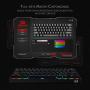 Redragon K530 Draconic 60% Compact RGB Wireless Mechanical Keyboard, 61 Keys TKL Designed 5.0 Bluetooth Gaming Keyboard with Brown Switches and 16.8 Million RGB Lighting for PC, Laptop, Cell Phone