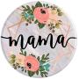 Mama In Rose Pink & Flowers PACM024e PopSockets Grip and Stand for Phones and Tablets