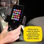 Official As Seen On TV Cup Call Cup Holder Phone Mount for Car by BulbHead - Adjustable Cell Phone Holder Fits Any Phone in Any Cup Holder - Rotates 360°, Tilts & Moves Left or Right