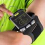 VUP Running Armband for iPhone 11 Pro Max X XR XS 8 7 6 6s Plus,Galaxy S10 S9 S8 Plus, Note 9/8/5/4,Google Pixel 3/2 XL,360°Rotatable with Key Holder Phone Armband for Hiking Biking Walking（Black)