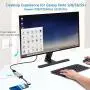 USB C HDMI Charging Adapter Compatible with Nintendo Switch, HDMI Dock for Samsung Dex S10/S9/S8 Plus,Note 10/9/8, Type-C to HDMI 4K 60Hz Power PD Converter USB C HDMI Charging Adapter Compatible with Nintendo Switch, HDMI Dock for Samsung Dex S10/S9/S8 Plus,Note 10/9/8, Type-C to HDMI 4K 60Hz Power PD Converter