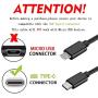 Samsung Fast USB C Dual-Port Car Charger with Type C Cable 5ft Compatible for Samsung Galaxy S10 Plus/S10/S10e/S9/S9 Plus/S8/S8 Plus/S8 Active/Note 10 Plus/Note 9/8/A20/A50/A70, LG V40/V30/G6/G5