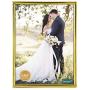 decanit Gold Metal Thin Edge 3.5x5 Picture Frames, Gold Thin Profile Photo Frame 3.5 by 5 Inch,Wall Mount or Tabletop