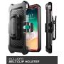 SUPCASE Unicorn Beetle Pro Series Case Designed for iPhone XR, with Built-in Screen Protector Full-Body Rugged Holster Case for iPhone XR 6.1 Inch (2018 Release) (MetallicRed)