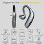 Glazata Wireless Bluetooth Headset Earpiece with 30 Hours Talk Time and Noise Cancelling Mic Bluetooth Earbud Handsfree for iPhone Samsung Cell Phone, Driver/Trucker