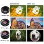Phone Camera Lens, CESCOM 9 in 1 Cell Phone Camera Lens Kits, 25X Telephoto Zoom Lens, 20X Macro Lens, 120° Wide Angle Lens, 198° Fisheye Lens for iPhone 11 Pro/X/XR/XS Max/8+/7, Google and Android.