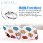 Transparent Phone Ring Stand Holder - EI Sonador Cell Phone Ring Holder Finger Grip 360 Degree Rotation (2 Silver Diamond)