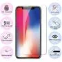 [4-Pack] Screen Protector Compatible with iPhone Xs, iPhone X, 5.8 Inch Tempered Glass Screen Protector
