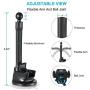 Ultimate Flexible Arm Magnetic Dash Mount Windshield Phone Holder w/ Strong Sticky Suction Cup for IPhone X 8 7 Plus 6S Plus Samsung Galaxy S9 S8 S7 Edge Note 5 HTC U12 U11 Sony Xperia Z5 HUAWEI