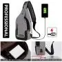 Peicees Travel Gym Bike Sling Bag Shoulder Backpack Daypack w/USB Charging Port Peicees Travel Gym Bike Sling Bag Shoulder Backpack Daypack w/USB Charging Port