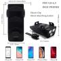 Ultra Bright Bike Light Set, 4000 mAh Rechargeable Bicycle Light, 6 Hours Endurance, Equip Bicycle Front Headlight and Back Taillight&loudspeaker, 3 Light Modes Mountain Cycling Riding Lamp Flashlight