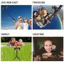 Selfie Stick,40 Inch Extendable Selfie Stick Tripod and Phone Tripod Stand with Rechargeable Wireless Remote,Compatible with iPhone 11 Pro Xs X 8 7 6 Plus,Samsung Galaxy S8 S9 S10,Gopro,Camera