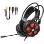 MeterMall - Gaming Over-Ear Headset Headphone with Microphone Bass Earphone for PC PS4 Mobile Phone Xbox One