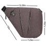 Sling Bag Chest Shoulder Backpack Crossbody Bags for Men Boys Travel Outdoors Sling Bag Chest Shoulder Backpack Crossbody Bags for Men Boys Travel Outdoors