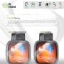 IQ Shield Screen Protector Compatible with Fitbit Versa 2 (6-Pack) Anti-Bubble Clear Film