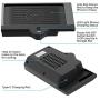 CarQiWireless Wireless Phone Charger Fast Charging for BMW X3 2018 2019 2020 BMW X4 2019 2020 Center Console Wireless Charging Pad Mat for BMW X3 X4 Accessory Compatible All Wireless Enabled Phone