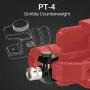 ULANZI PT-4 Removable Gimbal Counterweight Compatible with DJI Osmo Mobile 2 Zhiyun Smooth 4 Smooth Q Feiyu Vimble 2 Evo 3-Axis Gimbal Stabilizer with PERGEAR Cleaning Cloth ULANZI PT-4 Removable Gimbal Counterweight Compatible with DJI Osmo Mobile 2 Zhiyun Smooth 4 Smooth Q Feiyu Vimble 2 Evo 3-Axis Gimbal Stabilizer with PERGEAR Cleaning Cloth