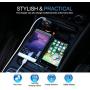 SDBAUX Car Charge, with 2.8 ft Retractable Cable Compatible/Replacement for iPhone Xs Max XR X 8 7 6 Plus 5S, 2 USB Ports for Samsung Galaxy LG Google Pixel Nexus and More