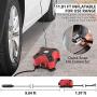 INCLAKE 12V DC Tire Inflator, Portable Air Compressor Pump with Analog Pressure Gauge and LED Light for Car, Bicycle, Motorcycle, Basketball, and Other Inflatables, Red INCLAKE 12V DC Tire Inflator, Portable Air Compressor Pump with Analog Pressure Gauge and LED Light for Car, Bicycle, Motorcycle, Basketball, and Other Inflatables, Red