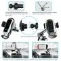 DM Cell Phone Holder for Car, Automatic Clamping Car Phone Mount Qi Wireless Car Charger Dashboard/Air Vent Car Mount Compatible with iPhone 8 Plus XS Max X 11 Pro, Samsung Galaxy S9 S10 Plus Note 9