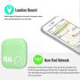 Tile Key Finder Locator Smart Tracker - Nut 2" Bluetooth Item Anti-Lost Phone Finder with App, Item Car Key GPS Alarm Tracer Reminder Chip for Bag Phone Pets Dog Keychain Wallet Purse Luggage, Green