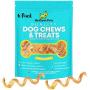 hotspot pets Grass-Fed Bully Sticks for Dogs | One-Ingredient Rawhide-Free Bully Stick Springs | Dental Chew Treat Easy to Digest & Great for Dogs Health | Beef Stick 6 Inches