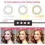 8" Ring Light with Selfie Tripod Multi-Function Wireless Bluetooth JOGDRC for Real-time Streaming Makeup Photography LED Camera Ring Light for YouTube/Photography Compatible with iPhone iOS Android.