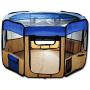 ESK COLLECTION Blue 45" Pet Puppy Dog Playpen Exercise Pen Kennel 600d Oxford Cloth