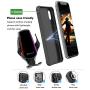 LUKKAHH R3 Wireless Car Charger Mount,Auto-Clamping Air Vent Phone Holder,10W Qi Fast Car Charging,Compatible iPhone 11/11 Pro/11 Pro Max/XS/XS Max/X/8/8+, Samsung Note9/Note10/S9+/S10+(Deep Black)