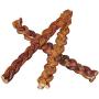 Pawstruck 12" Braided Bully Sticks for Dogs - Natural Bulk Dog Dental Treats & Healthy Chews, Chemical Free, 12 inch Best Low Odor Pizzle Stix