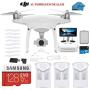 DJI Phantom 4 PRO Plus V2.0 Drone with 1-inch 20MP 4K Camera KIT with Built in Monitor, 3 Total DJI Batteries, 128gb Micro SD Cards, Reader, Must Have Bundle