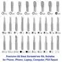 Precision Computer Repair Tool Kit, Professional Electronic Screwdriver Set, with a Small Torx Screwdriver, Suitable for Laptop, MacBook, iMac, PC, Cell Phone, iPhone and Other Electronics Maintenance