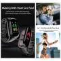 M1 2 in 1 Smart Bracelet Wireless Bluetooth Headset Combo Running Music Wristband Earphone Heart Rate Blood Pressure Fitness Tracker (Black) M1 2 in 1 Smart Bracelet Wireless Bluetooth Headset Combo Running Music Wristband Earphone Heart Rate Blood Pressure Fitness Tracker (Black)