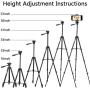 Phone Tripod, PEYOU 50" Aluminum Lightweight Camera Tripod + Bluetooth Remote + Universal Smartphone Holder Mount Compatible for iPhone XS Max XS XR X 8 7 6 6S Plus,Galaxy Note 9 8 S10 S9 S8 Plus S10e