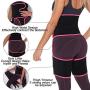 Waist Trainer for Women 3-in-1 High Waist Thigh Trimmer Fitness Butt Lifter Slimming Support Belt Hip Enhancer Invisible Shaping Corset Sweat Shapewear