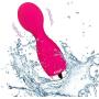 KingL Mini Wand Massager -Small Waterproof Handheld Wireless Personal Massager, USB Rechargeable Powerful Vibration Massager for Body Hand Neck Foot Massage