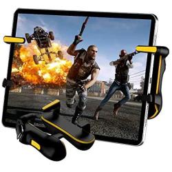 PUBG Mobile Controller for Tablet, Auto High Frequency Click Mobile Game Controllers Trigger for PUBG/Fortnite/Rules of Survival Gaming Grip and Gaming Joysticks for Android iOS Tablet PC