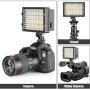 NEEWER 160 LED CN-160 Dimmable Ultra High Power Panel Digital Camera / Camcorder Video Light, LED Light for Canon, Nikon, Pentax, Panasonic,SONY, Samsung and Olympus Digital SLR Cameras