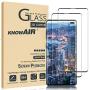 KNOWAIR Galaxy S10 Plus Screen Protector,Full Coverage Tempered Glass[2 Pack][High Definition][Designed for Ultrasonic Fingerprint] Tempered Glass Screen Protector Suitable for Galaxy S10 Plus
