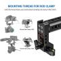 SMALLRIG NATO Top Handle Grip for Camera Cage Cheese Handle with 70mm NATO Rail Cold Shoe - 2003