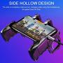 Whewer K21 4-Finger Linkage Gamepad Mobile Game Trigger Joystick Gamepad Helper Pubg Controller Mobile Phone Holder Peace Elite Fast Shooting Button
